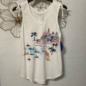Nwt top by casey key size small